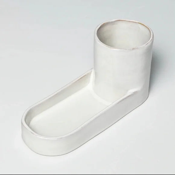 Hearth & Hand Stoneware Kitchen Sink Caddy - Picture 4 of 16